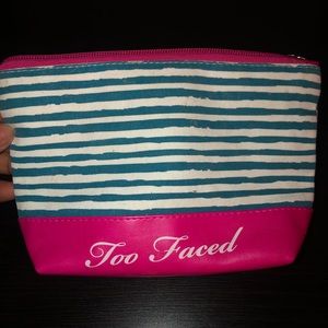 Too faced makeup bag